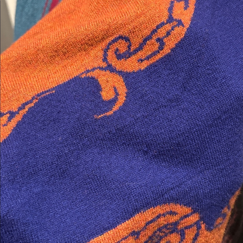 IVKO wool multicolor long button down cardigan sw… - image 9